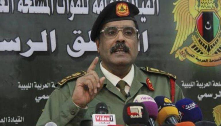ناطق باسم الجيش الليبي يعرض تفاصيل كارثة 