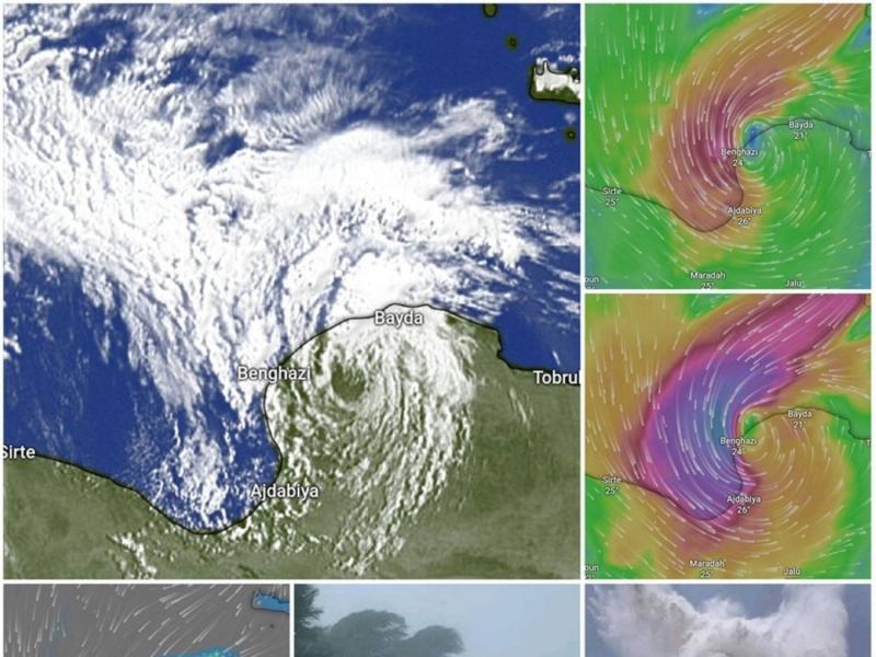 العاصفة دانيال في البحر المتوسط ربما تكون نذيرا لعواصف قادمة