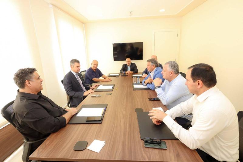 النائب فرنجية بحث والخولي في اقتراح قانون تنظيم إقامة النازحين