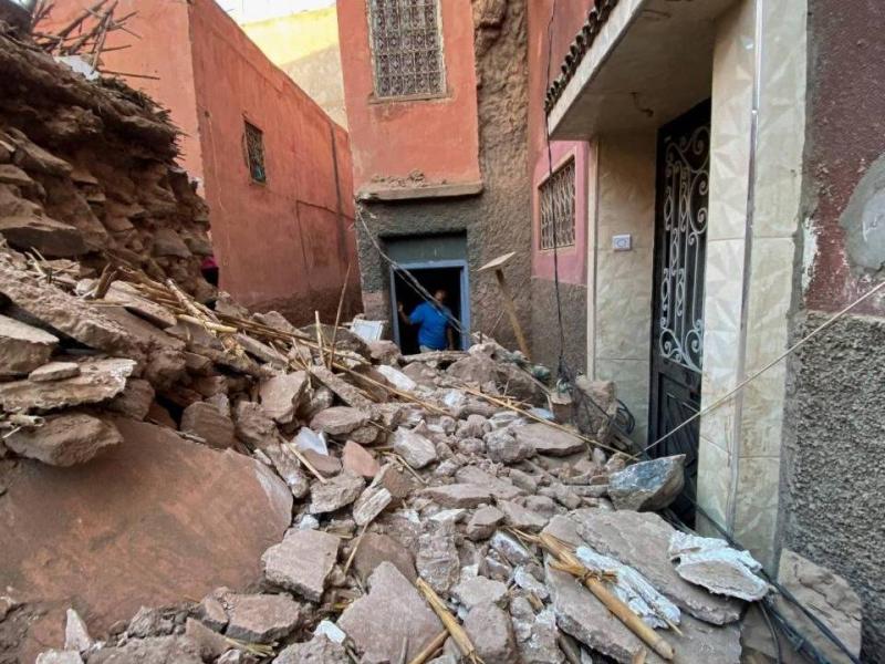 إرتفاع كبير في عدد ضحايا زلزال المغرب