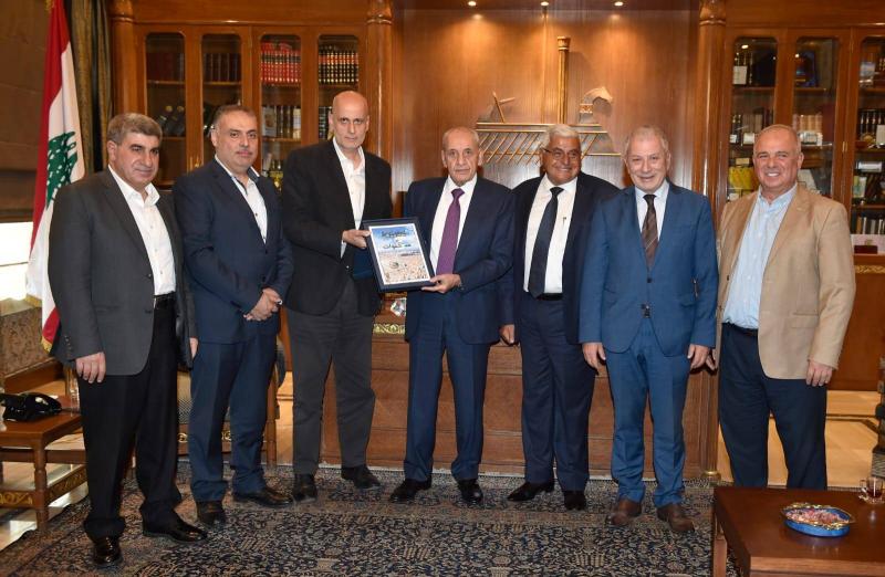بري يلتقي وفد اتحاد بلديات الضاحية