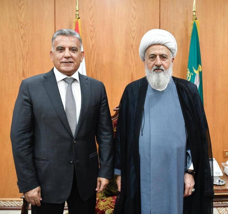 اللواء عباس ابراهيم يلتقي الشيخ علي الخطيب