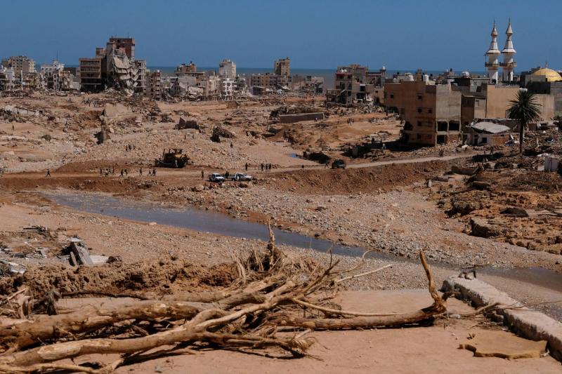 منظمة الهجرة: أكثر من 43 ألفا نزحوا بسبب السيول في ليبيا