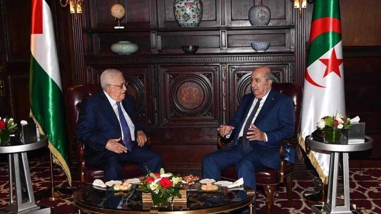 عباس يلتقي تبون : الجزائر سباقة في تقديم الدعم للشعب الفلسطيني
