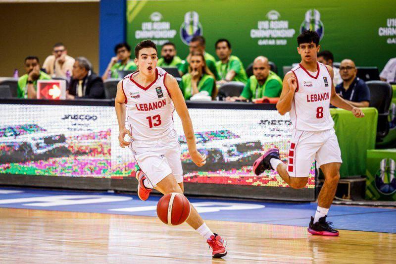 بطولة آسيا لكرة السلة (تحت الـ16): لبنان يسحق سريلانكا