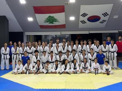 المركز الأول لنادي المون لاسال –تشامبيونز ايليت
بين الأندية المشاركة في "بيروت المفتوحة" بالتايكواندو
