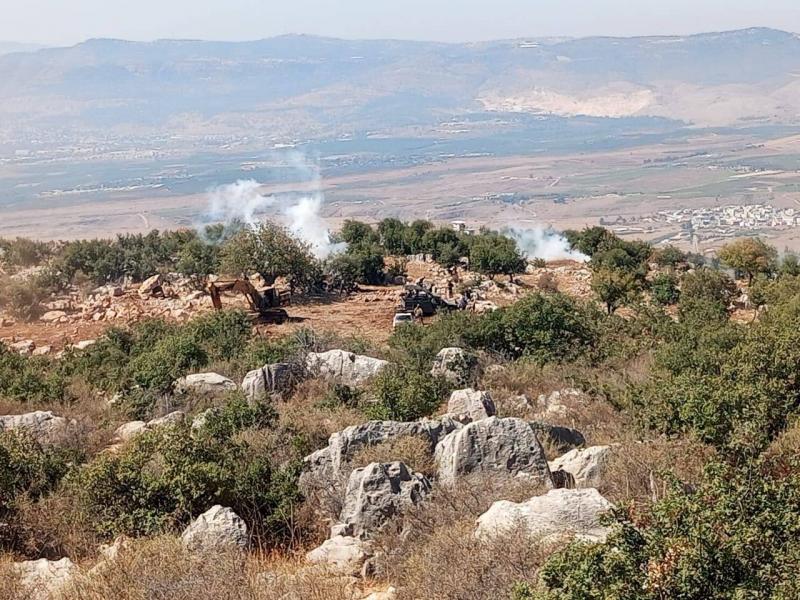 توتر عند الحدود الجنوبية وإلقاء قنابل دخانية بين لبنان وإسرائيل- فيديو