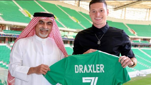 رسميا.. الأهلي القطري يضم دراكسلر من باريس سان جيرمان