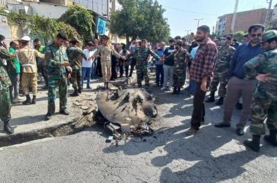 تحطم مسيرة في مدينة شمالي إيران