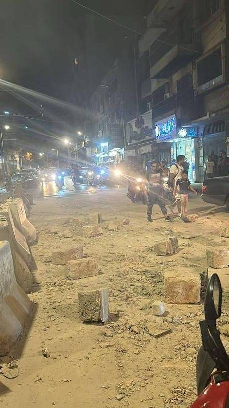 بالصور والفيديو... إنهيار مبنى في طرابلس