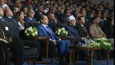 السيسي يتحدث عن التغيير في الدولة ويستشهد بآية قرآنية (فيديو)