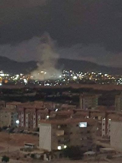 هجوم اسرائيلي على دير الزور