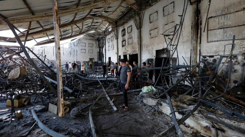 العراق.. أكثر من 100 قتيل و150 مصابا في حريق بحفل زفاف