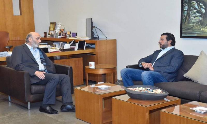 كبارة بعد لقائه جعجع: يجب تنظيم حركة النازحين السوريين داخل طرابلس وخارجها