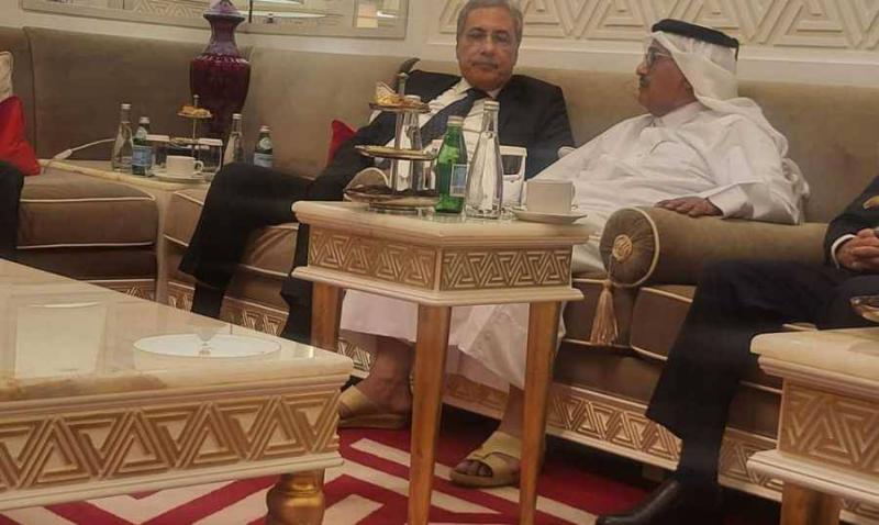 وزير العدل يلتقي نظيره القطري... هذا ما تم بحثه!