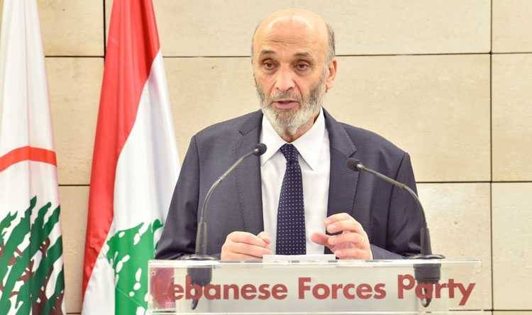جعجع: اللاجئون لم يعودوا فارين من الحرب ومسرحية برّي فشلت ولا فيتو على قائد الجيش