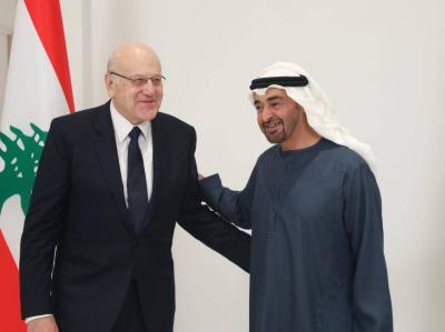 بن زايد لميقاتي: نريد لبنان قوياً فاعلاً