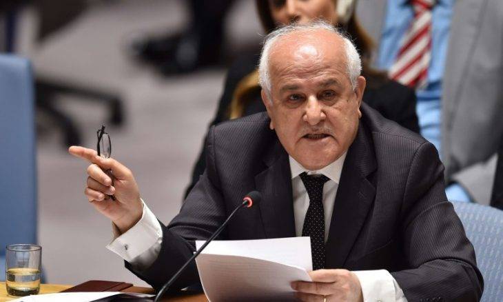 المندوب الفلسطيني في الأمم المتحدة يناشد غوتيريش منع إسرائيل من ارتكاب 