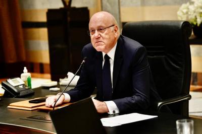 ميقاتي: لا مصلحة لأحد بفتح جبهة من جنوب لبنان