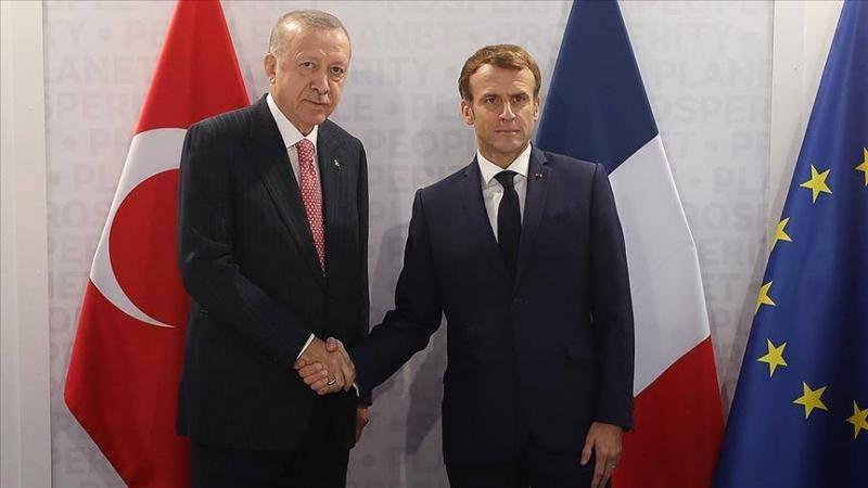 أردوغان لماكرون: يتعين على الدول الغربية اتخاذ خطوات لتخفيف التوتر في غزة