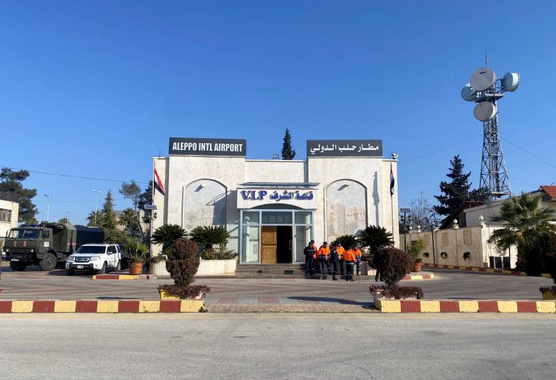 غارة إسرائيلية استهدفت مطار حلب