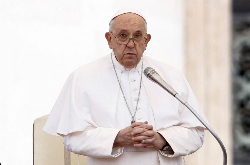 البابا فرنسيس يدعو إلى إتاحة وصول المساعدات إلى غزة