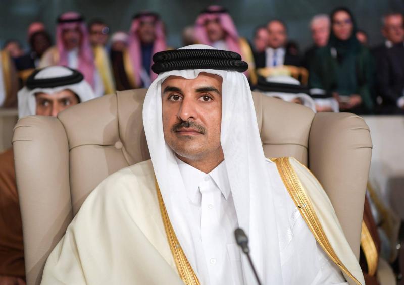 أمير قطر: لا يجوز أن تمنح إسرائيل ضوءا أخضر غير مشروط وإجازة غير مقيدة بالقتل