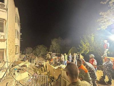 إرتفاع عدد الضحايا الى 6 في مبنى المنصورية المنهار... واستمرار البحث عن مفقودتين