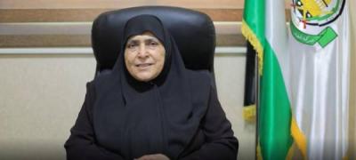 إستشهاد عضو المكتب السياسي لحماس جميلة الشنطي