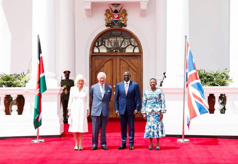 الملك تشارلز يبدأ زيارة لكينيا