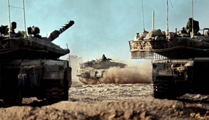 الجيش الإسرائيلي يتقدم في قطاع غزة وسقوط عشرات الضحايا
