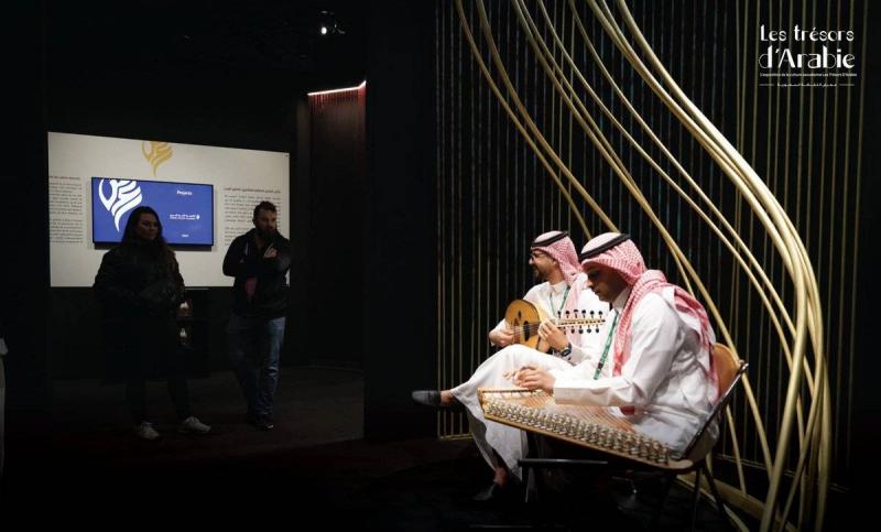 معرض الثقافة السعودية في باريس يبهر زواره