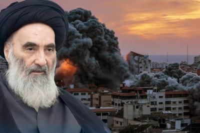 تقرير أميركي يقترح الاستعانة بموقف للسيستاني لوقف حرب غزة