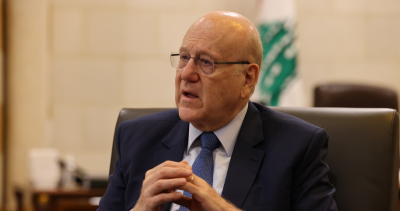 ميقاتي يبحث مع وزير خارجية الأردن كيفية وقف الاعتداءات الإسرائيلية
