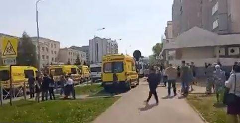 11 قتيلا بينهم أطفال بإطلاق نار داخل مدرسة روسية