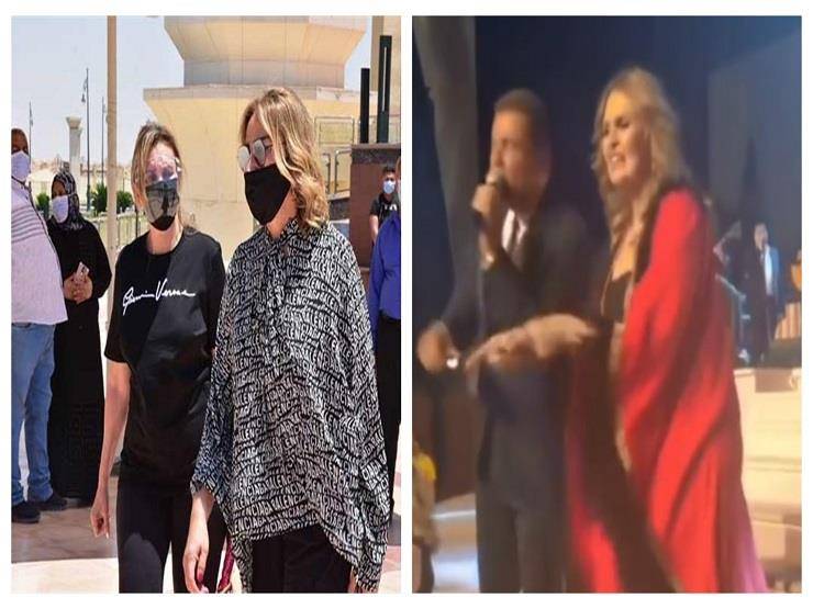 يسرا.. صباحًا في جنازة سمير غانم ومساء ترقص في زفاف رجل أعمال