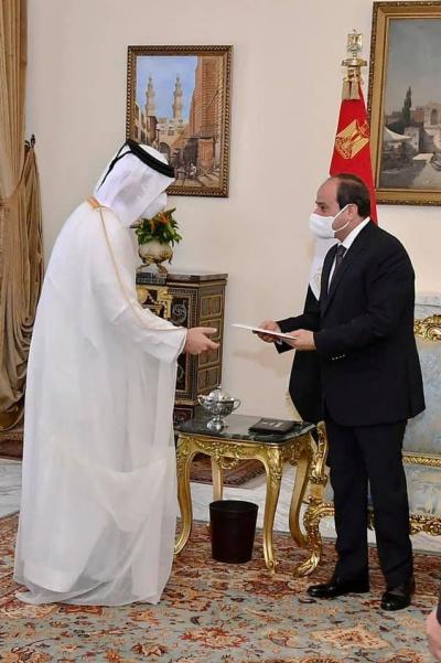 قطر: السيسي يمثل الشرعية المنتخبة في مصر