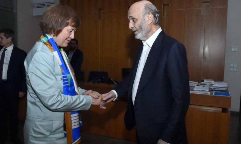 جعجع طالب بإعادة ترسيخ مفاعيل القرار 1701: ما يجري في الجنوب لا يخدم أحداً