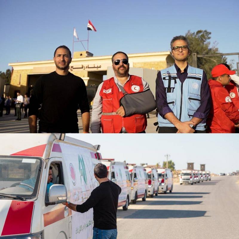 خلف الحبتور يتبرع بسيارات إسعاف مجهّزة إلى غزة