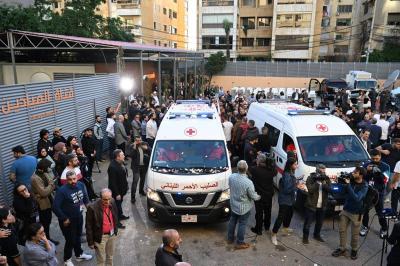 لبنان شيع المراسلة فرح عمر والمصور ربيع معماري…صور وفيديو