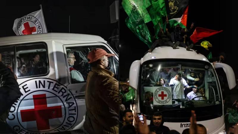 حماس تفرج عن إسرائيليين وأجانب منهم طفلة عمرها 4 أعوام