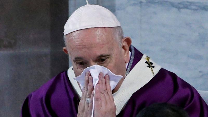 البابا فرنسيس يلغي ارتباطات صباحية بسبب أنفلونزا خفيفة