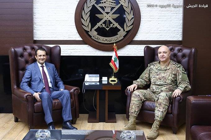 السفير القطري: مستمرون بدعم لبنان وجيشه