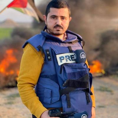 استشهاد مدير وكالة الأناضول الصحافي منتصر الصواف بـقصف إسرائيلي على غزة