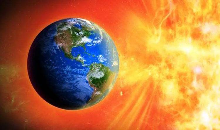 الأرض في مواجهة عاصفة شمسية نهاية هذا الشهر