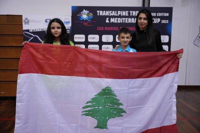 بطولة البحر الأبيض المتوسط في كرة الطاولة النتائج الكاملة للبعثة اللبنانية