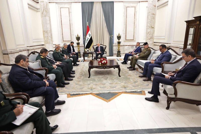 الرئيس العراقي يشيد بالإتفاق الأمني مع إيران ويتلقى تحيات المرشد
