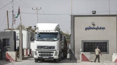 مسؤول أممي: فحص المساعدات المقدمة لغزة عند معبر كرم أبو سالم