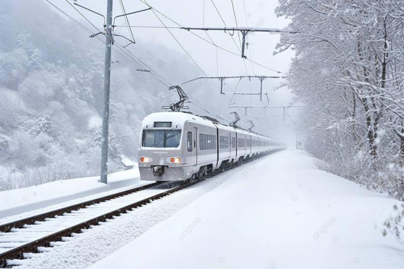 تصادم قطارين في بكين بسبب كثافة الثلوج ... وإصابة 515 شخصا