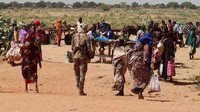 "ود مدني" تشهد فتح جبهة جديدة في حرب السودان والآلاف يفرون منها